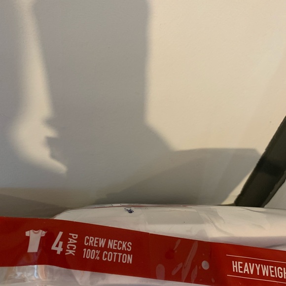 Stafford T Shirts Heavyweight 100% Cotton Crew Necks 2XL BIG & TALL (4-Pack) - Picture 3 of 4